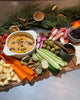 Dramatic Acacia Wood Charcuterie Board