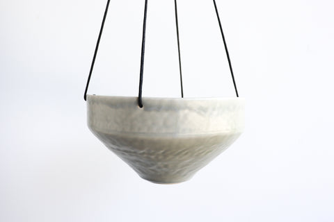 Pinched Hanging Planter (Three Sizes in Three Colors)