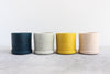 Round Planter w/ Plate Pinched (Five Colors)