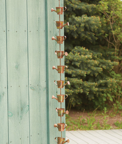 Watering Can Rain Chain