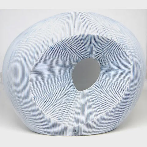 Artura Short Vase, Bright Blue