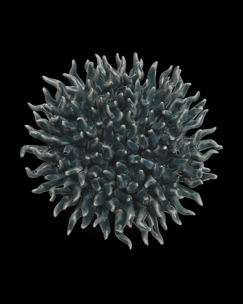 Teal Mondo, Ceramic Flower