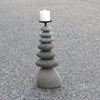 Rock Cairn Candle Holders
