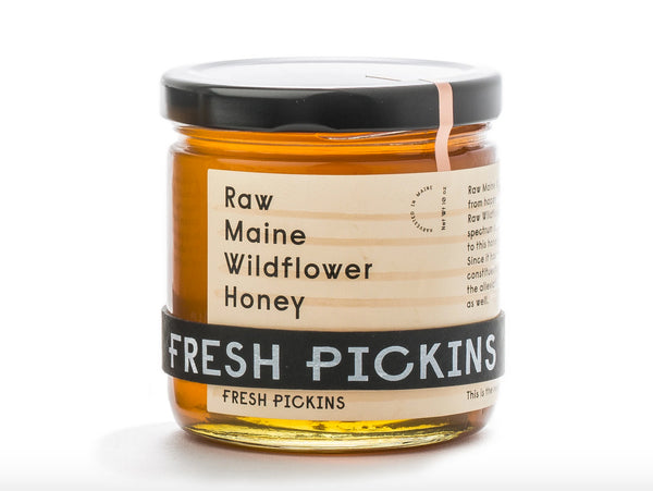 Raw Maine Wildflower Honey 10 oz