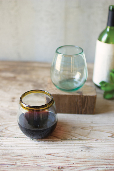 Stemless Wine Glass